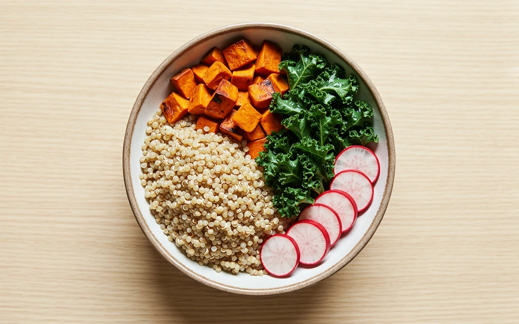 Ausgewogene Mahlzeit